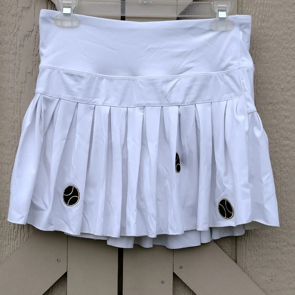Judith March Pleated Tennis Skort Skirt - Medium - Picture 1 of 9